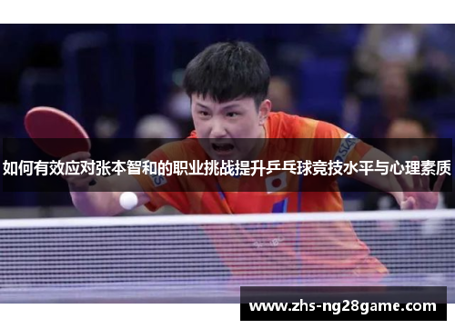 如何有效应对张本智和的职业挑战提升乒乓球竞技水平与心理素质
