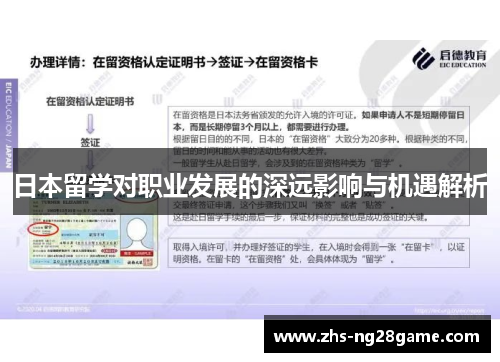 日本留学对职业发展的深远影响与机遇解析
